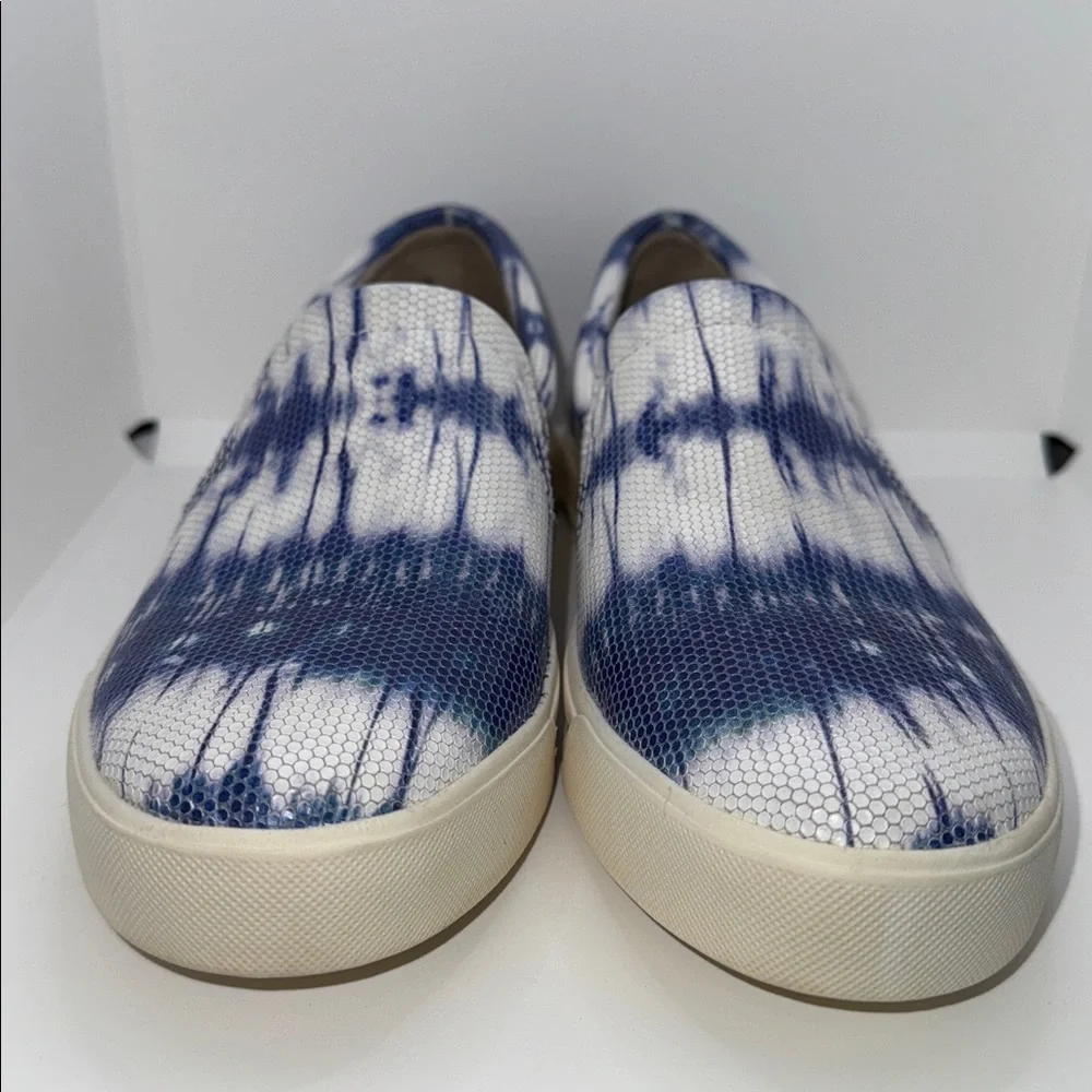 Naturalizer Aileen Slip On Sneakers Blue Tie Dye Leather Women’s 9.5